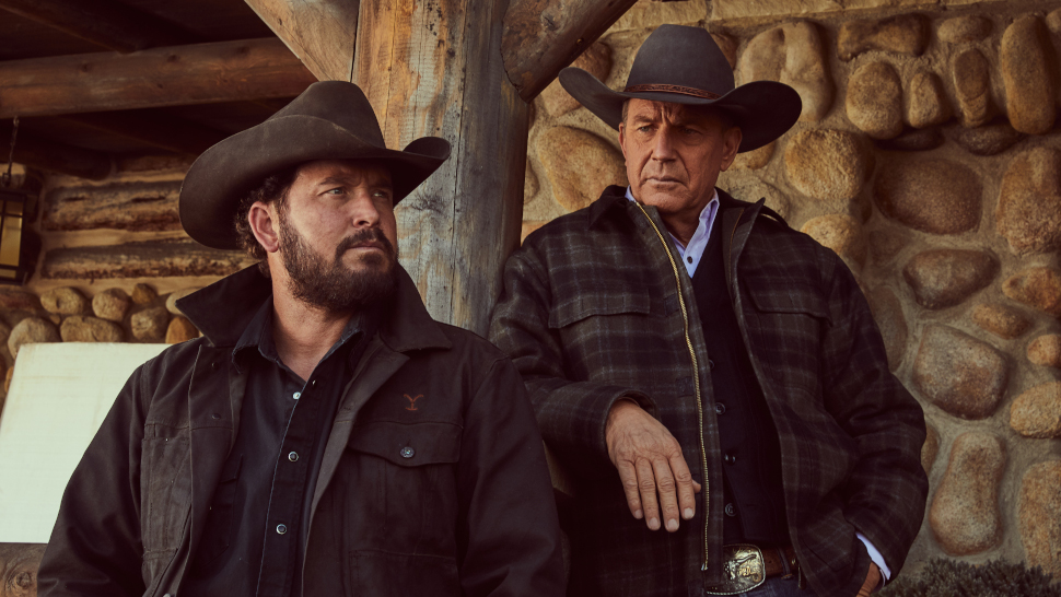 Kevin Costner, Cole Hauser in Yellowstone
