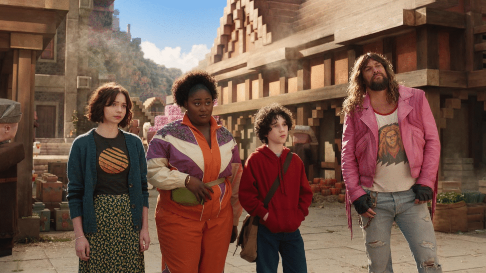 Jason Momoa, Emma Myers, Danielle Brooks, Sebastian Hansen in Minecraft