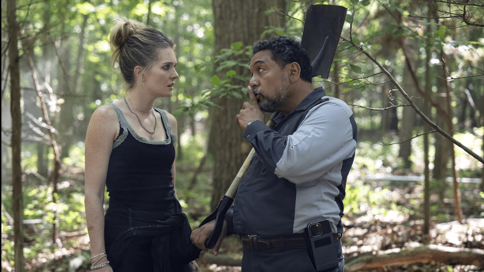 Felix Solis, Meghann Fahy in "Sirens"